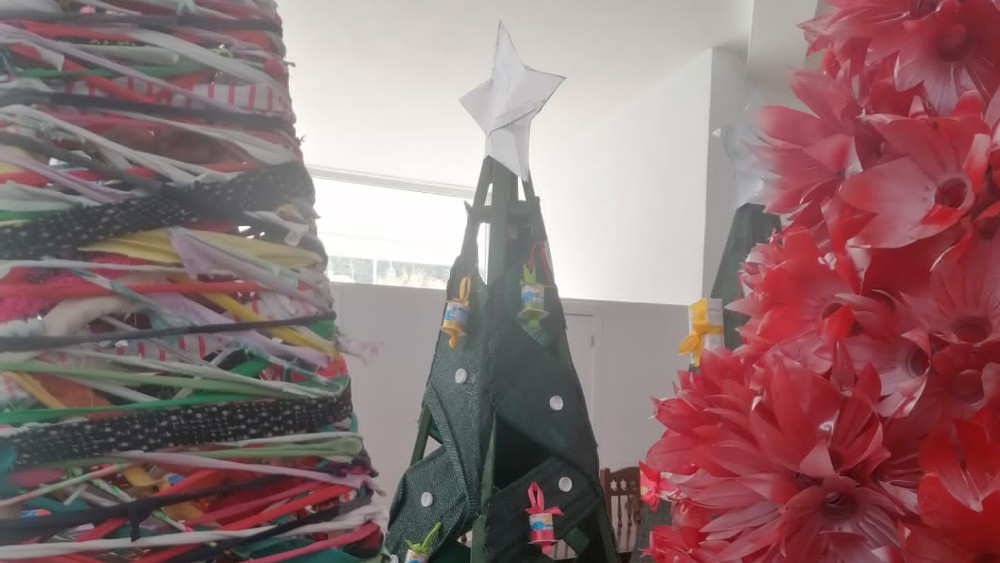 Exposição de Árvores de Natal no Jardim Municipal